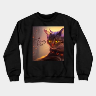 a celebrity cat Crewneck Sweatshirt